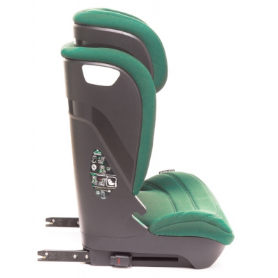 Fotelik Samochodowy App-Fix i-Size 100-150 cm Dark Green 4Baby