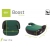 4Baby Fotelik Samochodowy Boost i-Size 15-36kg Dark Green