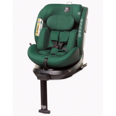 Fotelik Samochodowy Obrotowy Enzo-fix I-Size 40-150 cm 4Baby / Dark Green
