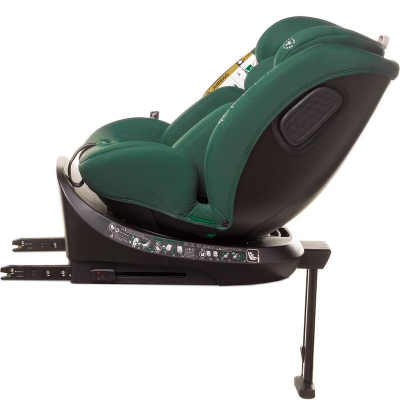 Fotelik Samochodowy Obrotowy Enzo-fix I-Size 40-150 cm 4Baby / Dark Green