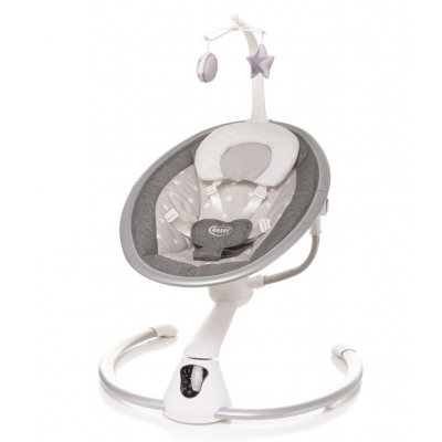 Huśtawka Grace Elektroniczny Bujaczek kolor Grey 4Baby
