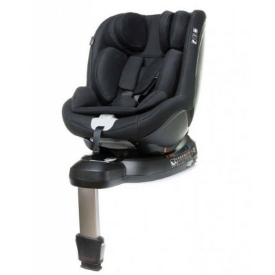 Fotelik Samochodowy Obrotowy Nano-fix Black 0-18 kg / 4Baby