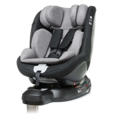 Fotelik Samochodowy Obrotowy Nano-fix Grey 0-18 kg / 4Baby