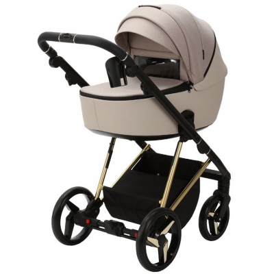 Adamex Blanc Special Edition Wózek Głęboko-Spacerowy 2w1 PS-532 Beżowy