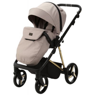 Adamex Blanc Special Edition Wózek Głęboko-Spacerowy 2w1 PS-532 Beżowy