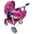Wózek dla Lalek LILY Sport + Torebka + Koszyk kolor: Ls-23 / Adbor