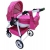 Wózek dla Lalek LILY Sport + Torebka + Koszyk kolor: Ls-09 / Adbor