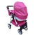 Wózek dla Lalek LILY Sport + Torebka + Koszyk kolor: Ls-09 / Adbor