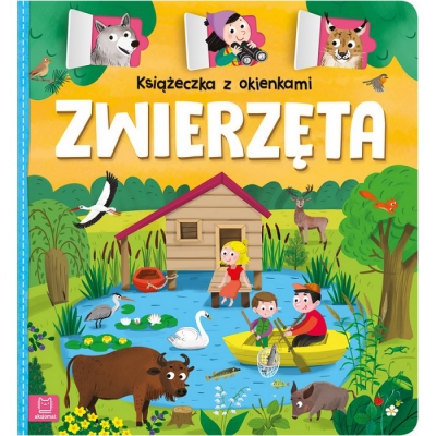 Książeczka z okienkami. Zwierzęta. Aksjomat