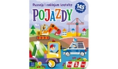 Pojazdy. Poznaję i naklejam kształty od 3 lat
