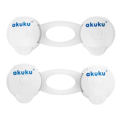 Akuku Zabezpieczenie do szafek i szuflad 10 cm A0648