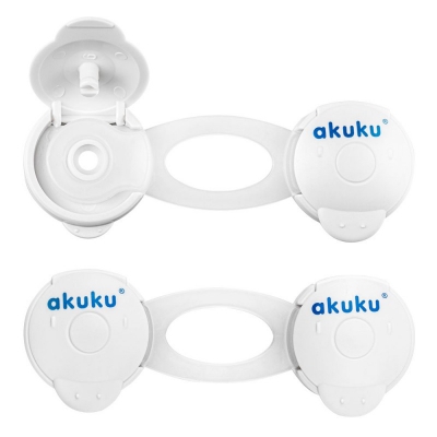 Akuku Zabezpieczenie do szafek i szuflad 10 cm A0648