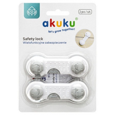 Akuku Zabezpieczenie do szafek i szuflad 9 cm A0649