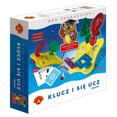 Gra Sowa Mądra Głowa - Klucz i Się Ucz Maxi 0468 Alexander