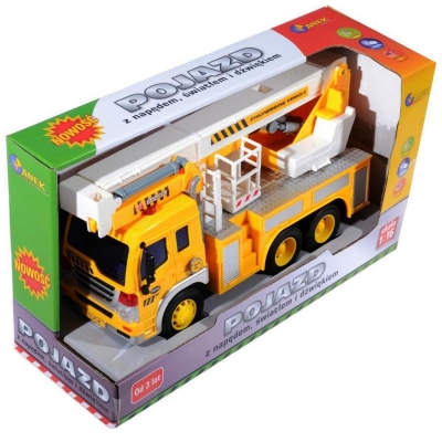 Auto Budowlane Dźwig Światło/Dźwięk WY299S / ANEK