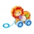 Drewniany Lew z Kulką Do Ciągnięcia TKE005 Tooky Toy / ANEK