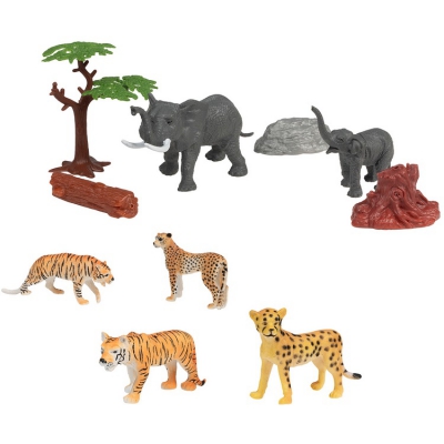 Zestaw Figurek Dzikie Zwierzęta Safari AN85115 Anek