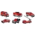 Zestaw Autek Metalowych AN85002 Anek