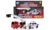 Zestaw Aut Miejskich Straż + Policja 131714 Artyk