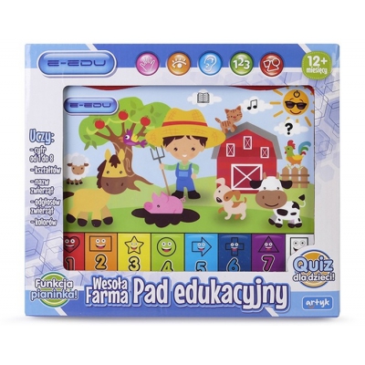 Pad Edukacyjny E-Edu Wesoła Farma 128424 Artyk