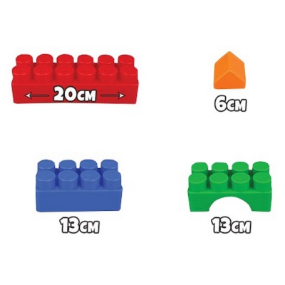 Klocki Jumbo 36 elementów 032899 Artyk