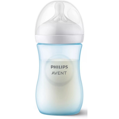AVENT Responsywna Butelka Natural 260ml Niebieska SCY903/21 Philips-Avent