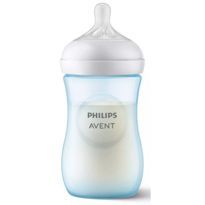 AVENT Responsywna Butelka Natural 260ml Niebieska SCY903/21 Philips-Avent