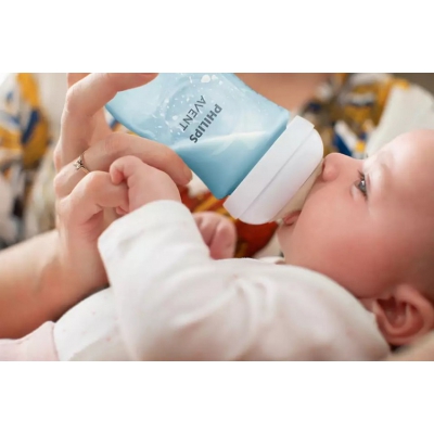 AVENT Responsywna Butelka Natural 260ml Niebieska SCY903/21 Philips-Avent