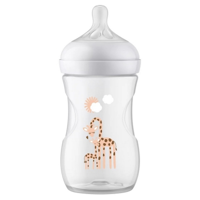 AVENT Responsywna Butelka Natural 260ml Żyrafka SCY903/66 Philips-Avent