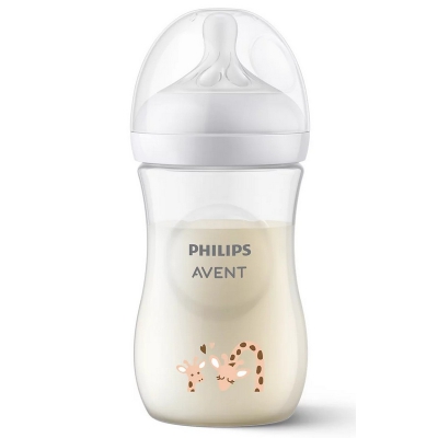 AVENT Responsywna Butelka Natural 260ml Żyrafka SCY903/66 Philips-Avent