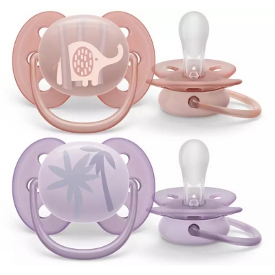 Avent Philips Smoczek Uspokajający Ultra Soft 0-6m SCF091/09