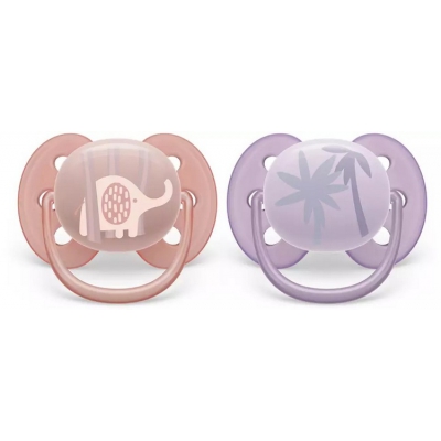 Avent Philips Smoczek Uspokajający Ultra Soft 0-6m SCF091/09