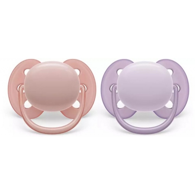 Avent Philips Smoczek Uspokajający Ultra Soft 0-6m SCF091/31