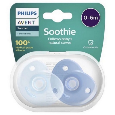 Avent Philips Smoczek Uspokajający Soothie 0-6m Boy