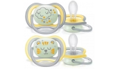 Avent Philips Smoczek Uspokajający Ultra Air Night 18m+ SCF376/01