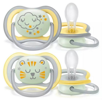 Avent Philips Smoczek Uspokajający Ultra Air Night 18m+ SCF376/01
