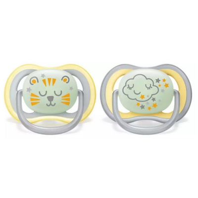 Avent Philips Smoczek Uspokajający Ultra Air Night 18m+ SCF376/01