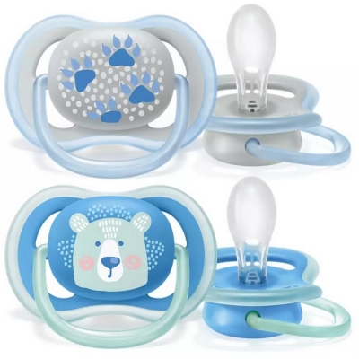 Smoczek Uspokajający Ultra Air 6-18m SCF085/03 Philips Avent 2szt.