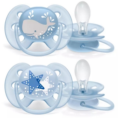 Smoczek Ultra Soft 6-18 miesiąca SCF223/03 Philips-Avent 2 sztuki