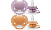 Avent Philips Smoczek Uspokajający Ultra Soft 6-18m SCF091/33