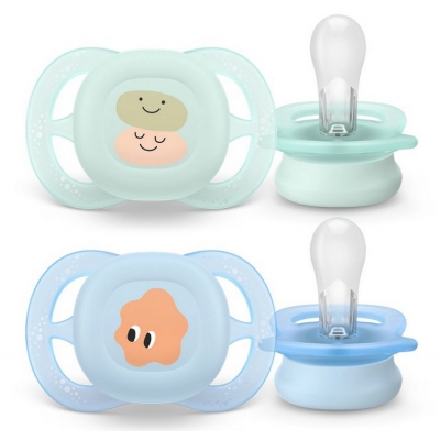 Avent Philips Smoczek Uspokajający Ultra Start 0-2m SCF075/04