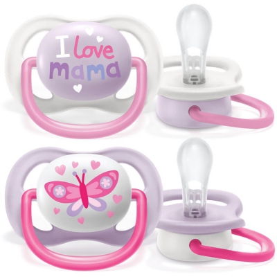 Avent Philips Smoczek Uspokajający Ultra Air 0-6m SCF080/02