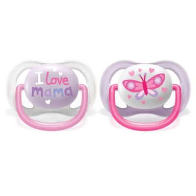 Avent Philips Smoczek Uspokajający Ultra Air 0-6m SCF080/02