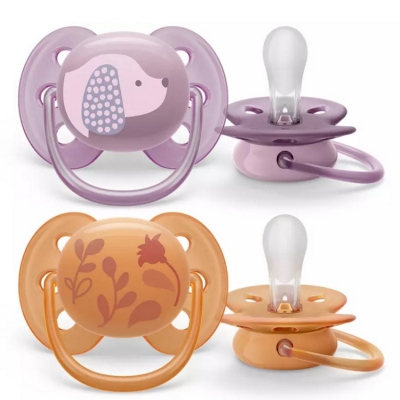 Avent Philips Smoczek Uspokajający Ultra Soft 6-18m SCF091/18