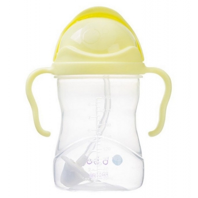 B.BOX Innowacyjny Bidon ze Słomką 240ml. Banana Split