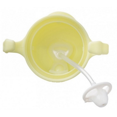 B.BOX Innowacyjny Bidon ze Słomką 240ml. Banana Split