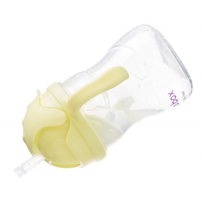 B.BOX Innowacyjny Bidon ze Słomką 240ml. Banana Split