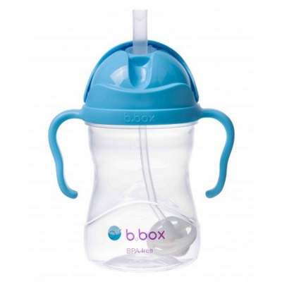 B.BOX Innowacyjny Bidon ze Słomką BlueBerry