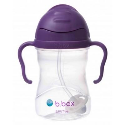 B.BOX Innowacyjny Bidon ze Słomką GRAPE