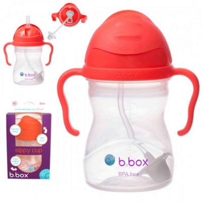 B.BOX Innowacyjny Bidon ze Słomką WATERMELON